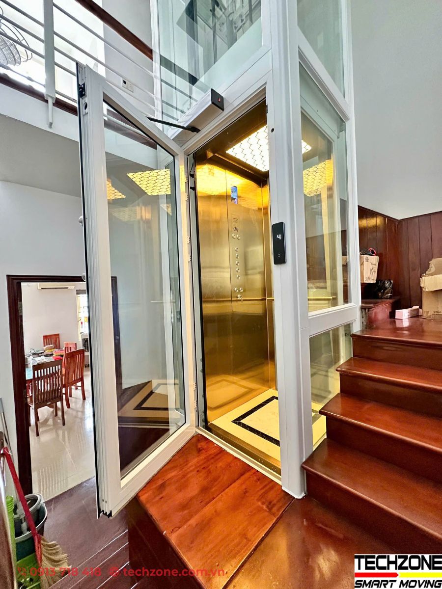 Thang máy lầu đài nhập khẩu
