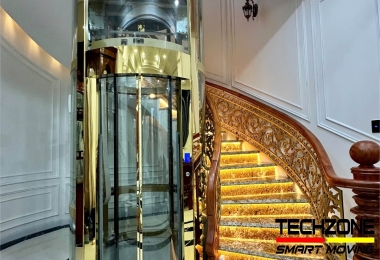 Thiết kế thang máy lầu đài cổ điển: Nét sang trọng vượt thời gian