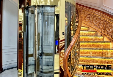 Nâng cấp thang máy lầu đài cũ: Giải pháp tối ưu cho biệt thự sang trọng