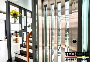 Hướng Dẫn Thiết Kế Thang Máy Kính Cho Nhà Phố Tối Ưu Không Gian 