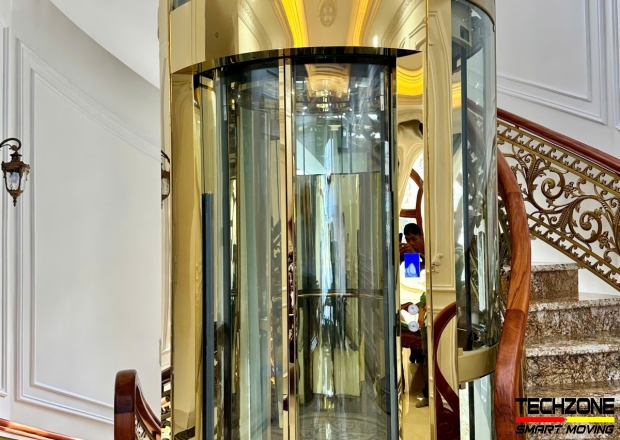 Thang máy tròn 360 Crystal D1600